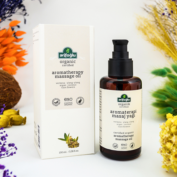 زيت مساج بالروائح