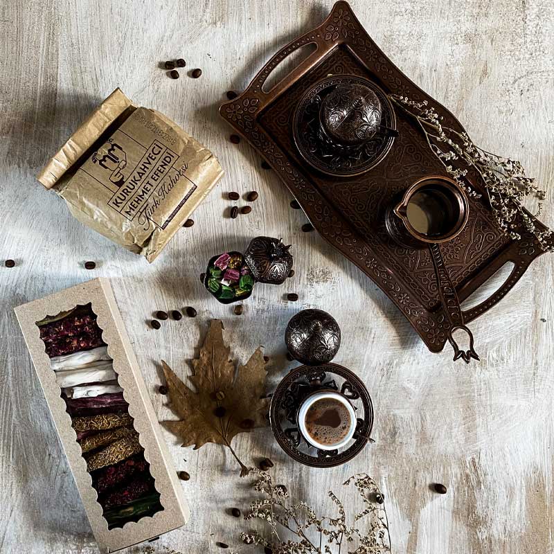 مجموعة القهوة العثمانية من اسطنبول سراي